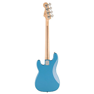 Squier Sonic Precision Bass Guitar w/White Pickguard, Maple FB, California Blue